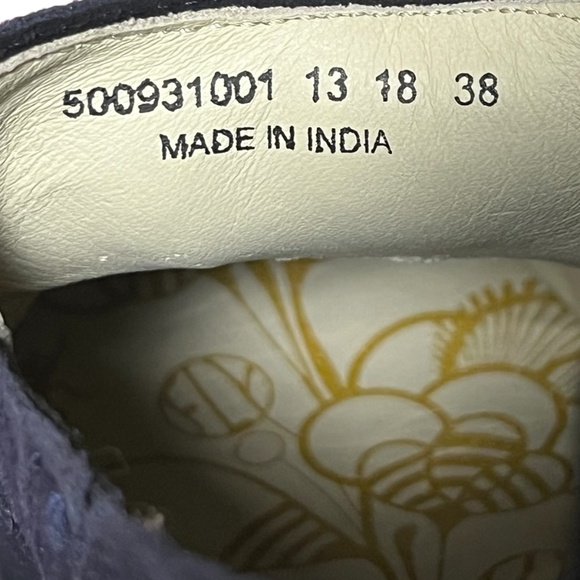 Fly London Wate Suede Low Ankle Slip-on Booties Women’s Size 38 US 7 - 7.5 Black - Picture 9 of 10